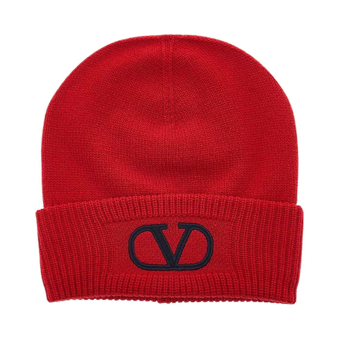 HB01CLZC157 (W) Valentino Vlogo Signature Beanie Red
