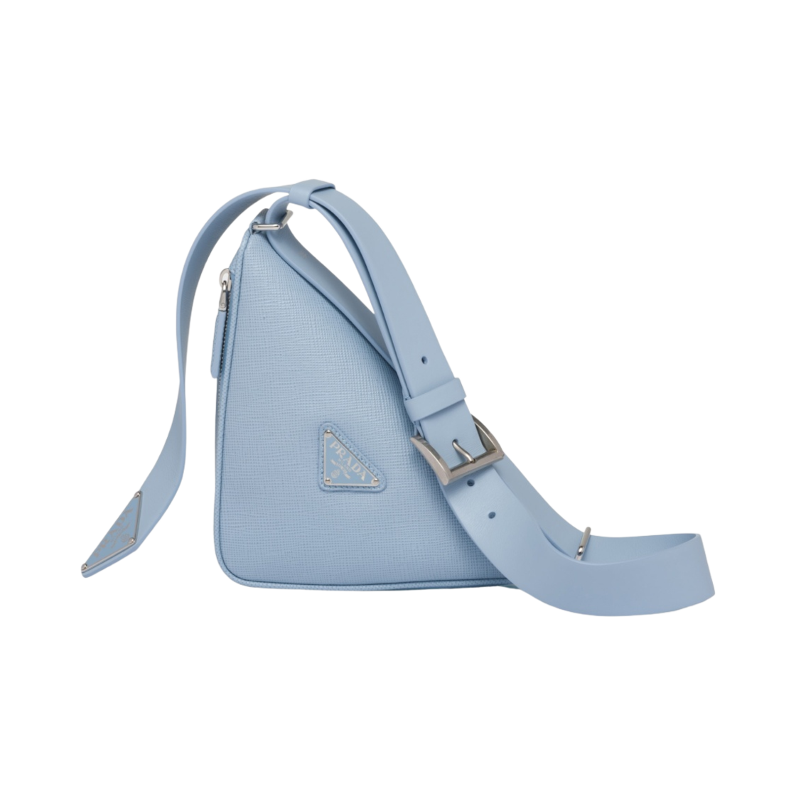 프라다 사피아노 레더 벨트 백 라이트 블루(Prada Saffiano Leather Belt Bag Light Blue) - 1