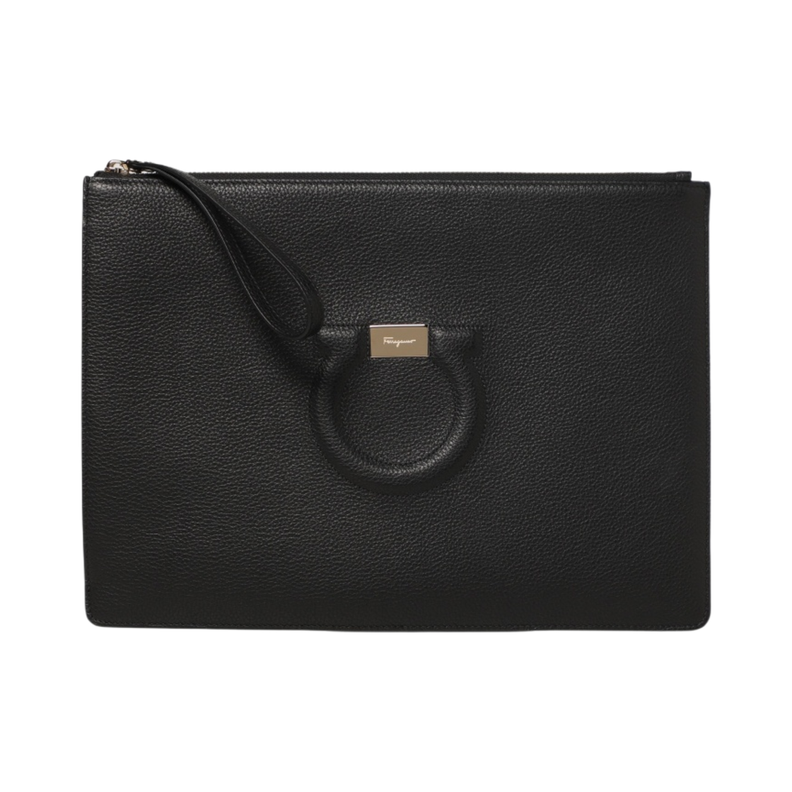 페라가모 간치니 도큐먼트 홀더 블랙(Ferragamo Gancini Document Holder Black) - 1