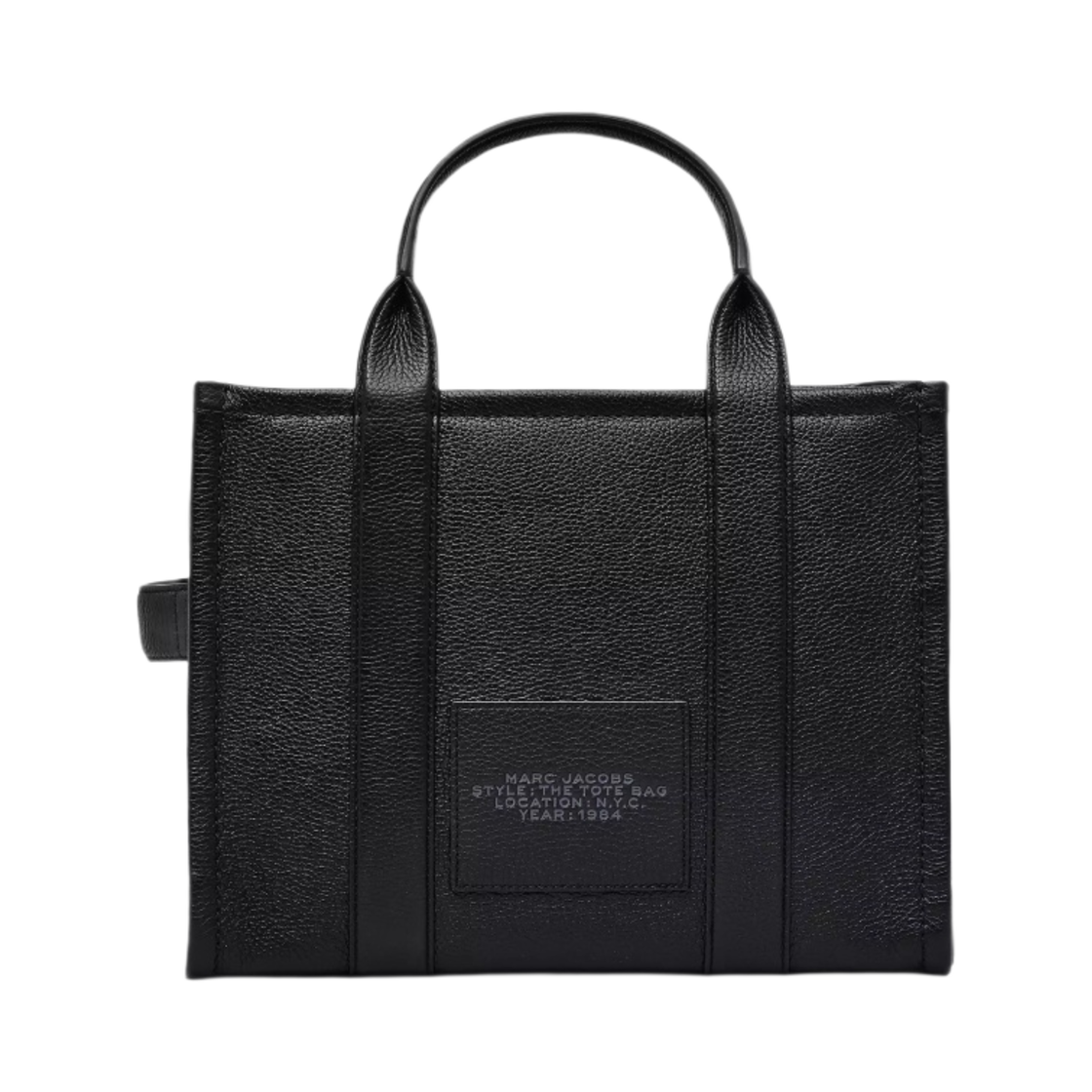 마크 제이콥스 더 레더 미디움 토트백 블랙(Marc Jacobs The Leather Medium Tote Bag Black) - 3
