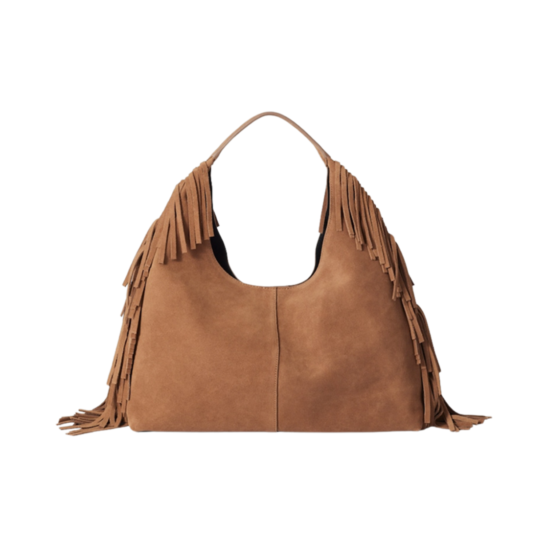 앤아더스토리즈 프린지 스웨이드 토트백 브라운(& Other Stories Fringed Suede Tote Bag Brown)