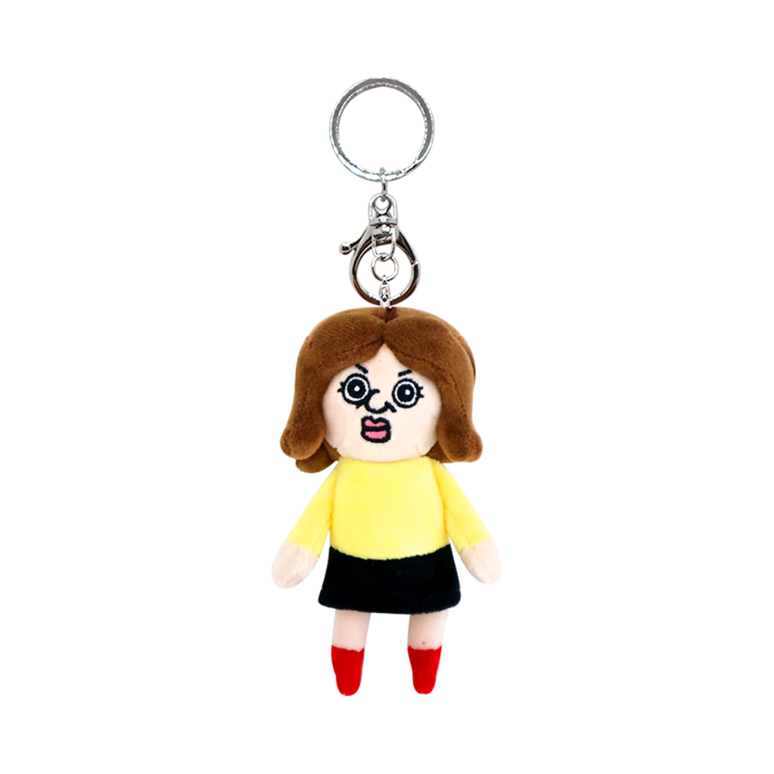 빵빵이 옥지 전신 키링 인형 화난 10cm Dream C&C Bbangbbang Okji Keyring Plush 10cm