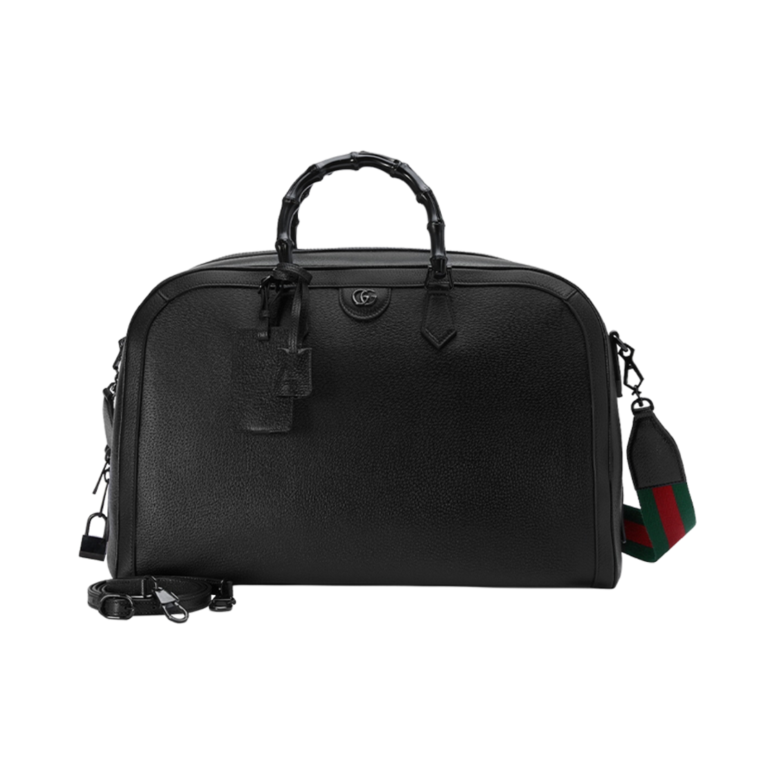 구찌 다이애나 라지 더플백 블랙 레더(Gucci Diana Large Duffle Bag Black Leather) - 3
