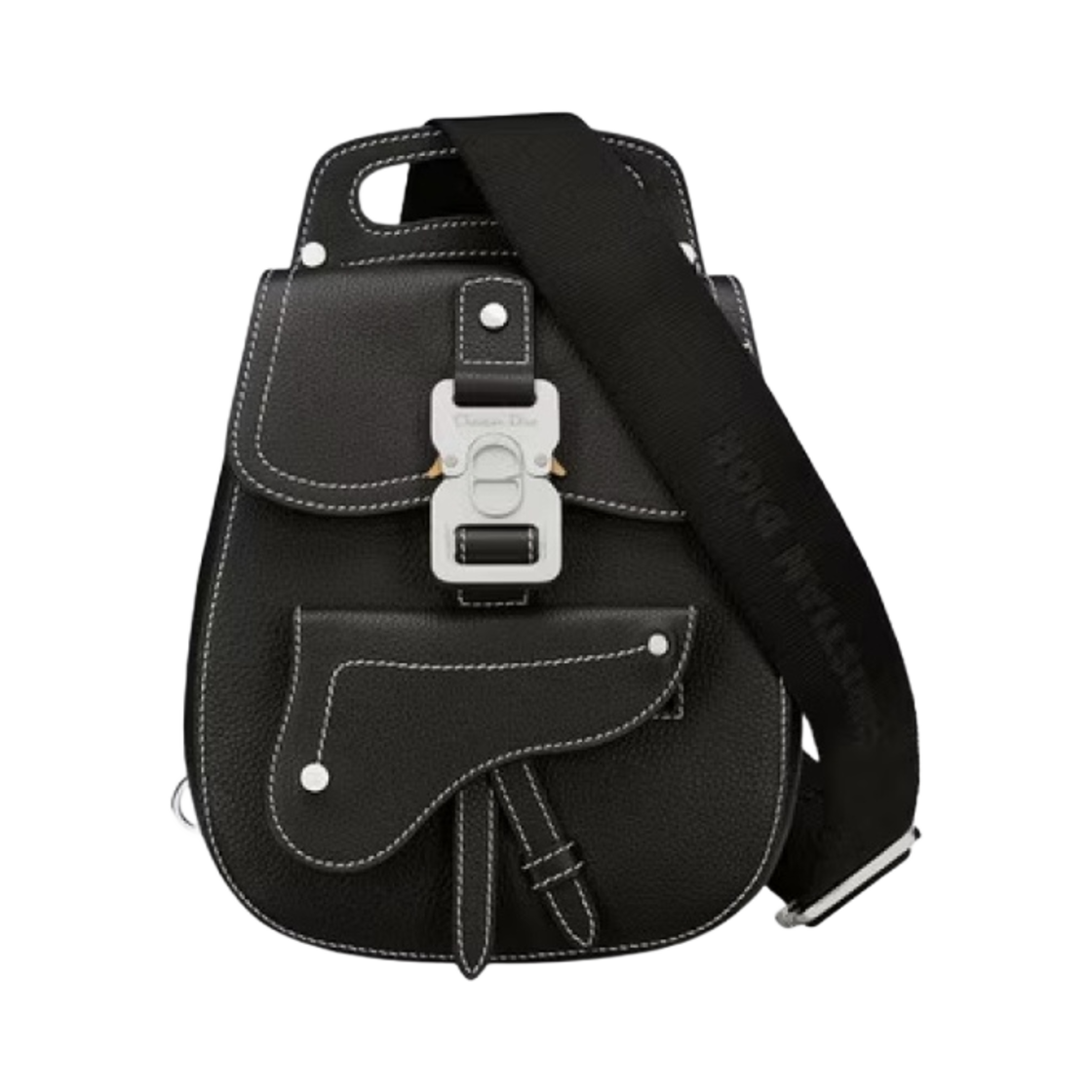 디올 갤럽 미니 슬링백 그레인드 카프스킨 블랙(Dior Mini Gallop Sling Bag Grained Calfskin Black)