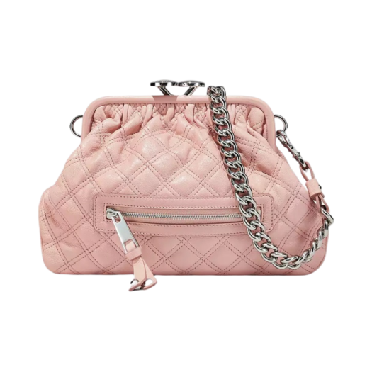 Marc Jacobs Re-Edition Quilted Leather Little Stam Bag Rose