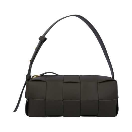 Bottega Veneta Small Brick Cassette Shoulder Bag Khaki