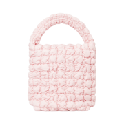 COS Quilted Mini Tote Bag Light Pink