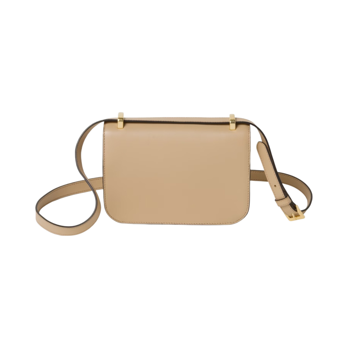 미우 미우 레더 숄더백 샌드 베이지(Miu Miu Leather Shoulder Bag Sand Beige) - 3