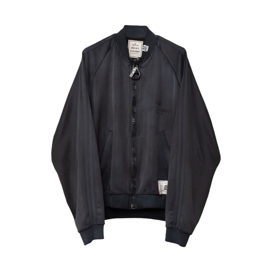 A12JK591-BLACK Maison Mihara Yasuhiro Wide Back Track Jacket Black
