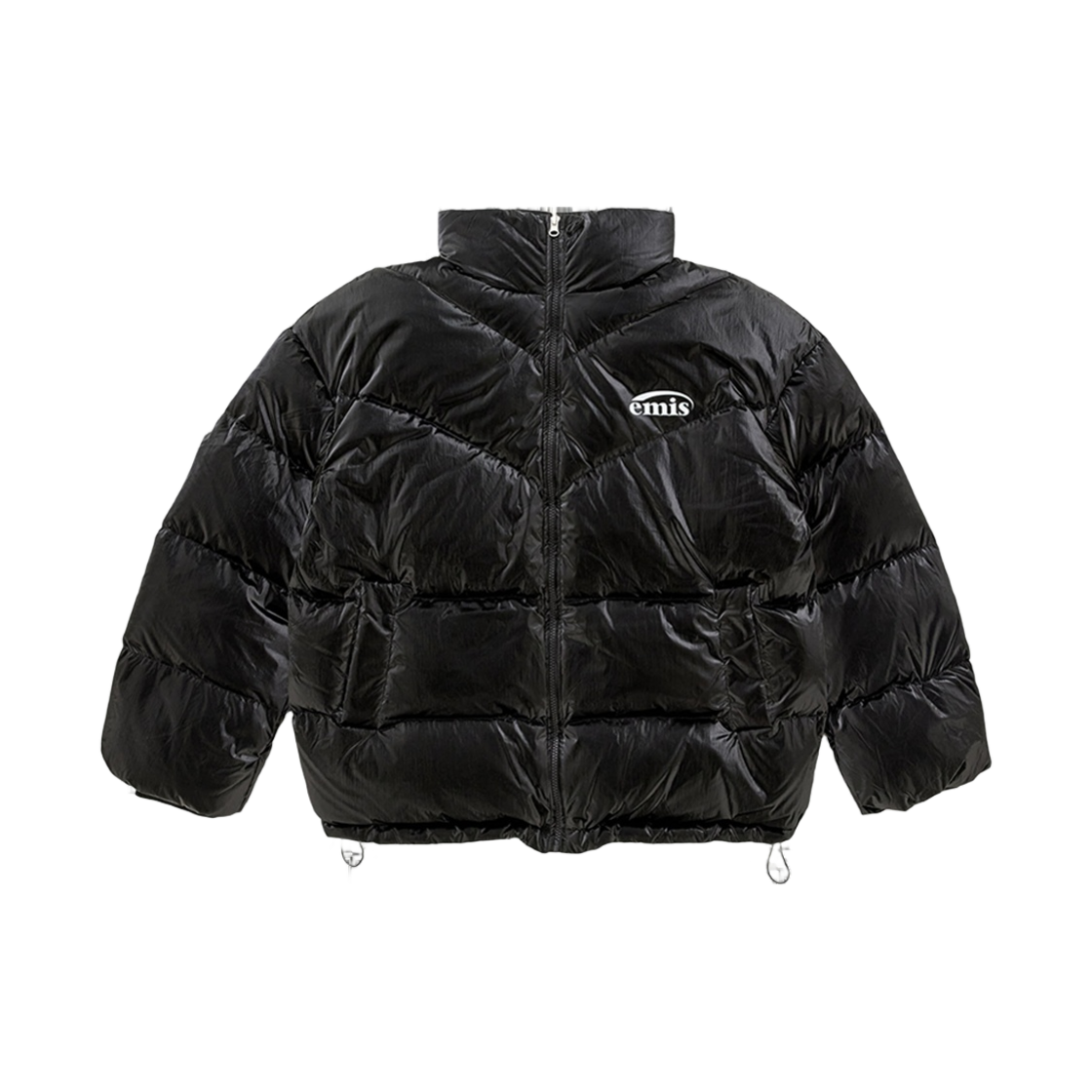 이미스 러스터 리버시블 다운 자켓 블랙(Emis Luster Reversible Down Jacket Black)