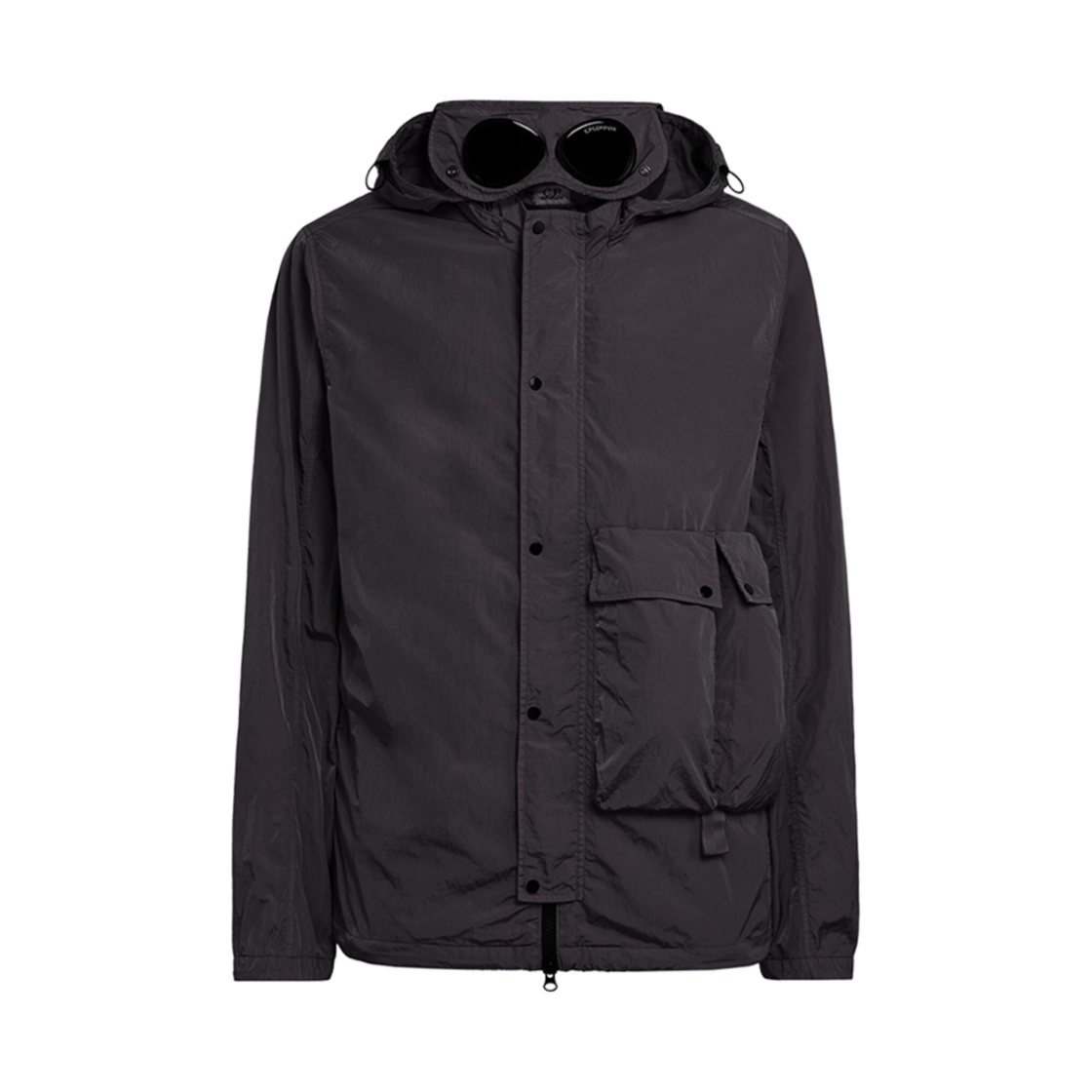 C.P. 컴퍼니 크롬-R 고글 오버셔츠 블랙 - 23FW(C.P. Company Chrome-R Goggle Overshirt Black - 23FW) - 1