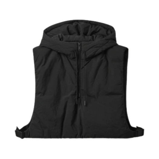 1008325001 COS Padded Cropped Vest Black