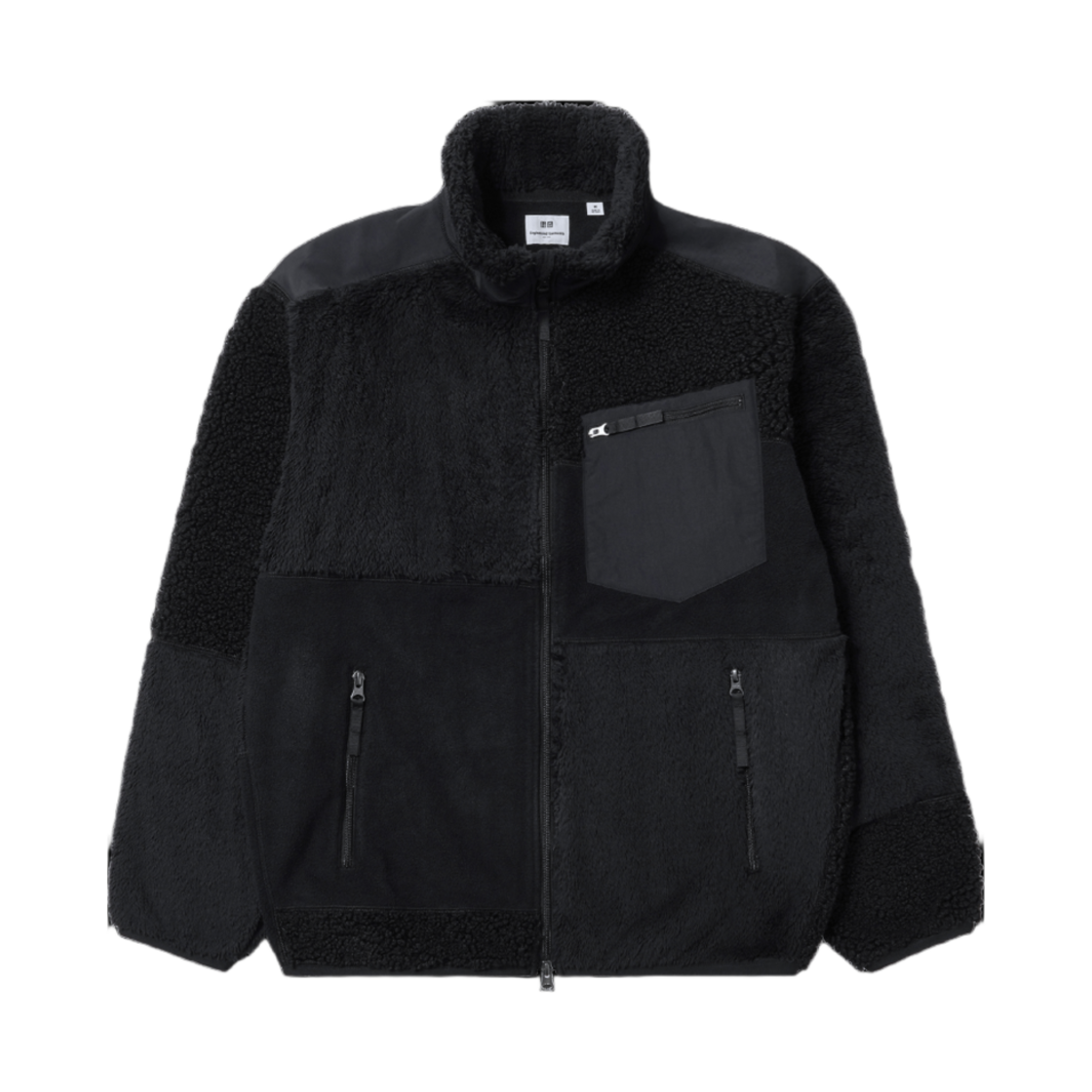 유니클로 x 엔지니어드 가먼츠 콤비네이션 플리스 자켓 블랙 - JP(Uniqlo x Engineered Garments Combination Fleece Jacket Black - JP)