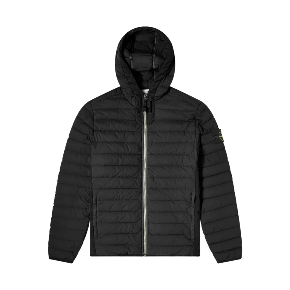 스톤 아일랜드 44525 룸 우븐 다운 체임버스 스트레치 나일론-TC 자켓 블랙 - 21SS(Stone Island 44525 Loom Woven Down Chambers Stretch Nylon-TC Jacket Black - 21SS)