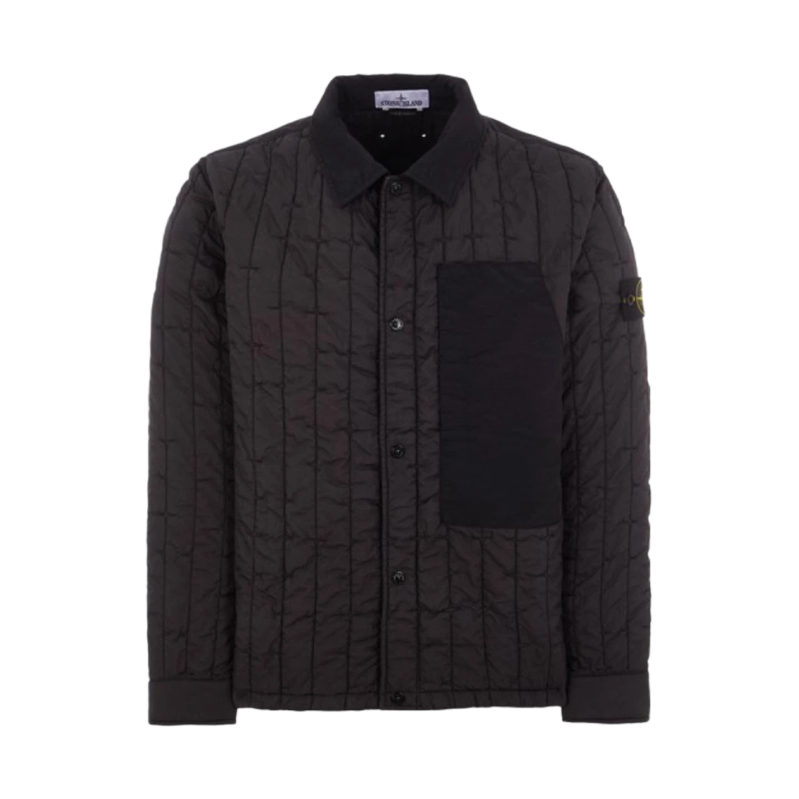 Stone Island Stone Island 40831 Quilted Nylon Stella with Primaloft-TC Hooded Blouson Black - 24SS · M