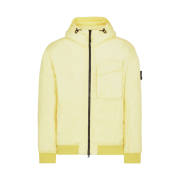 Stone Island 40723 Crinkle Reps Hooded Blouson Lemon - 22FW