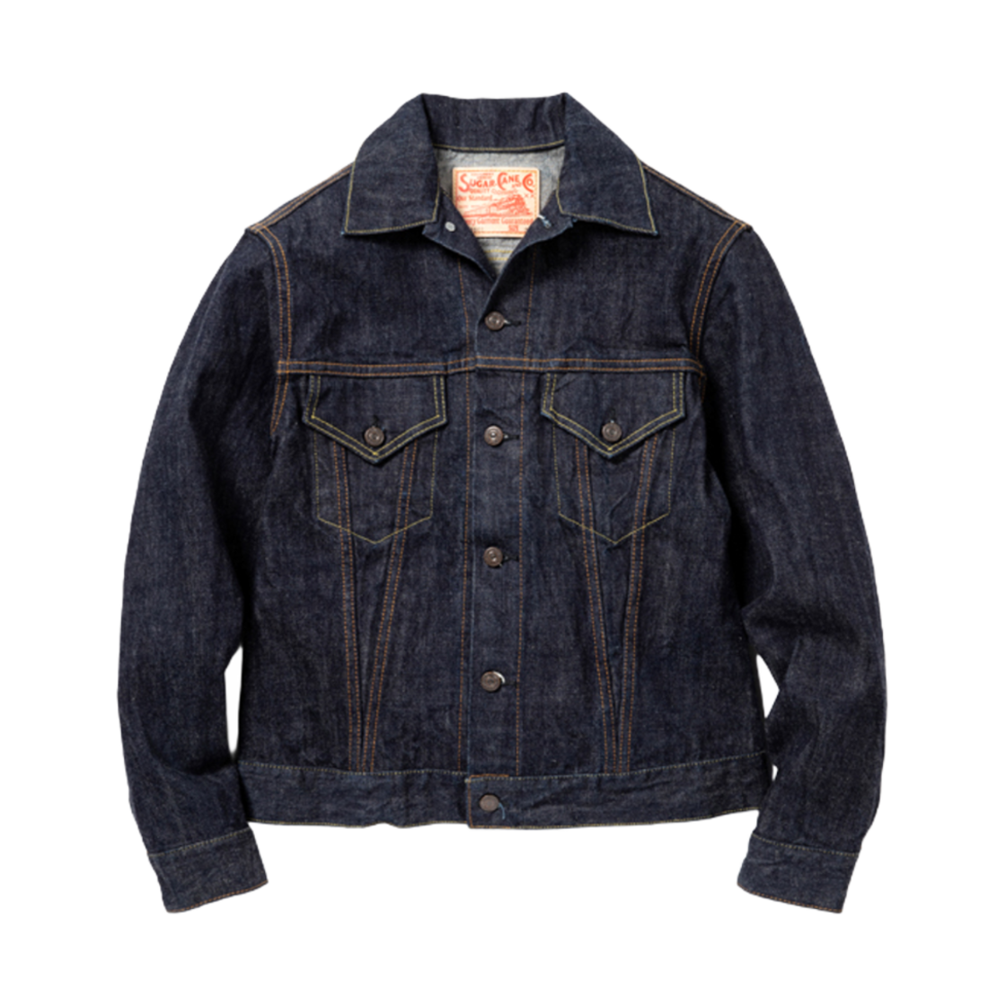 슈가 케인 14온즈 데님 자켓 1962 모델 원 워시(Sugar Cane 14 oz. Denim Jacket 1962 Model One Wash)