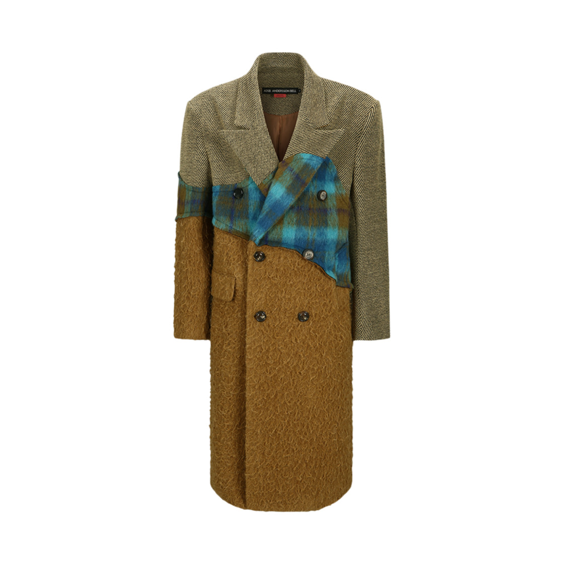 ADSB 앤더슨벨 우먼 파니 커스텀 라이크 코트 옐로우