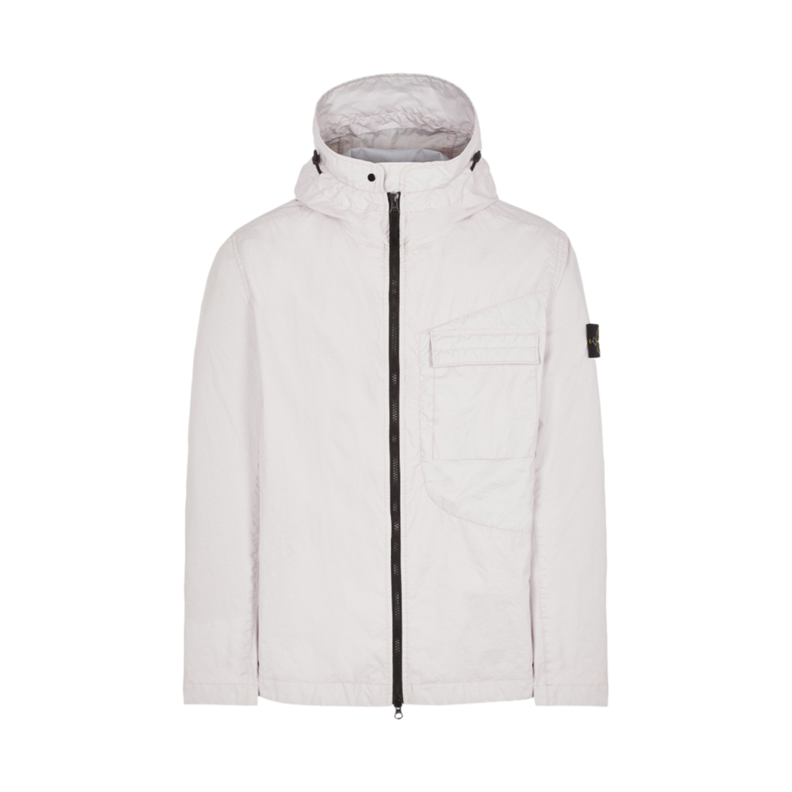 스톤 아일랜드 40223 멤브라나 3L TC 가먼트 다이드 후드 자켓 로즈 - 22SS