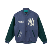 Thisisneverthat x New Era x MLB New York Yankees Varsity Jacket Navy