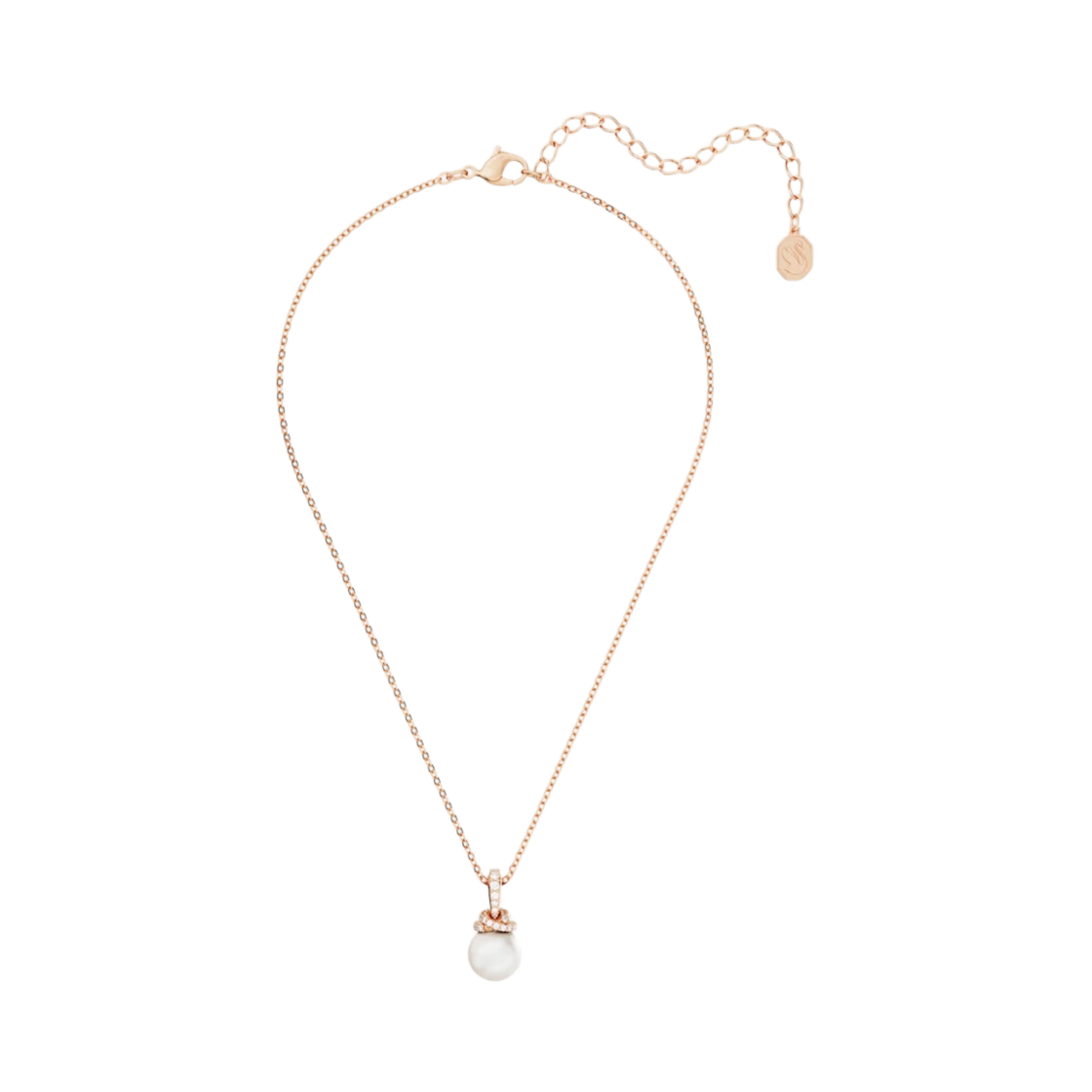 5669523 (W) Swarovski Originally Pendant White Rose Gold Plated