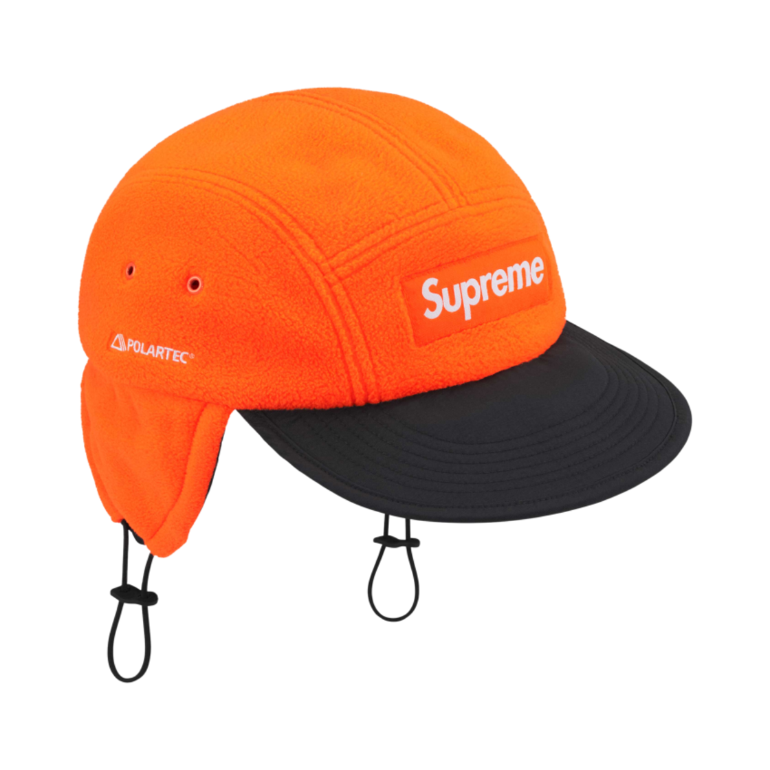 帽子 Supreme PolartecEarflap Camp Cap Orange シュプリームポーラーテックイヤーフラップキャンプキャップオレンジ