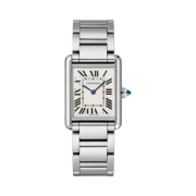 Cartier Tank Must de Watch 34mm Silver