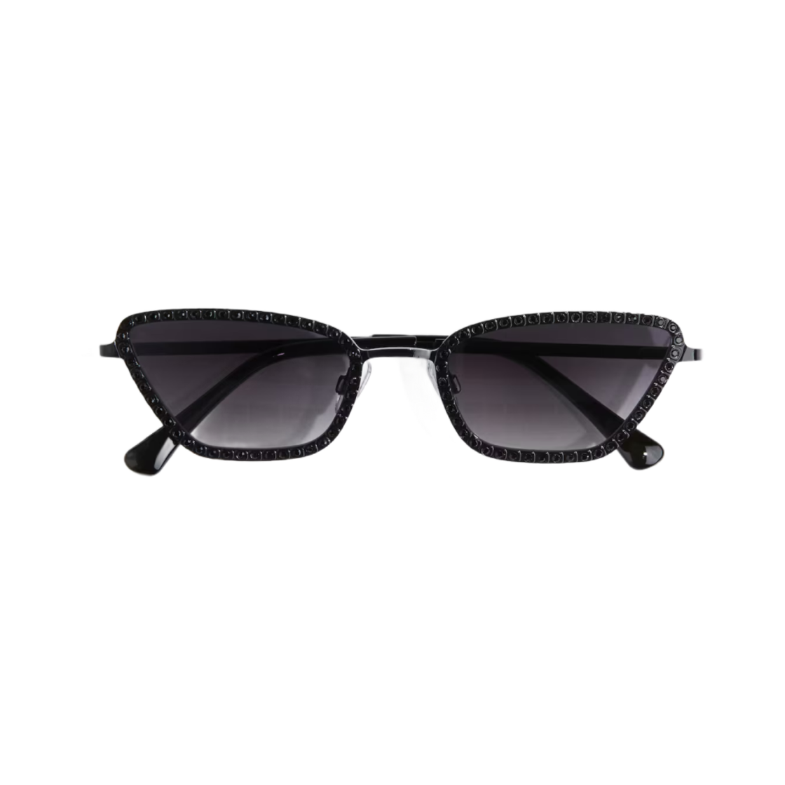 에이치앤엠 라인스톤 디테일 선글라스 블랙(H&M Rhinestone Detail Sunglasses Black)