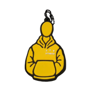 IAB Studio Hoodie Keyring Yellow