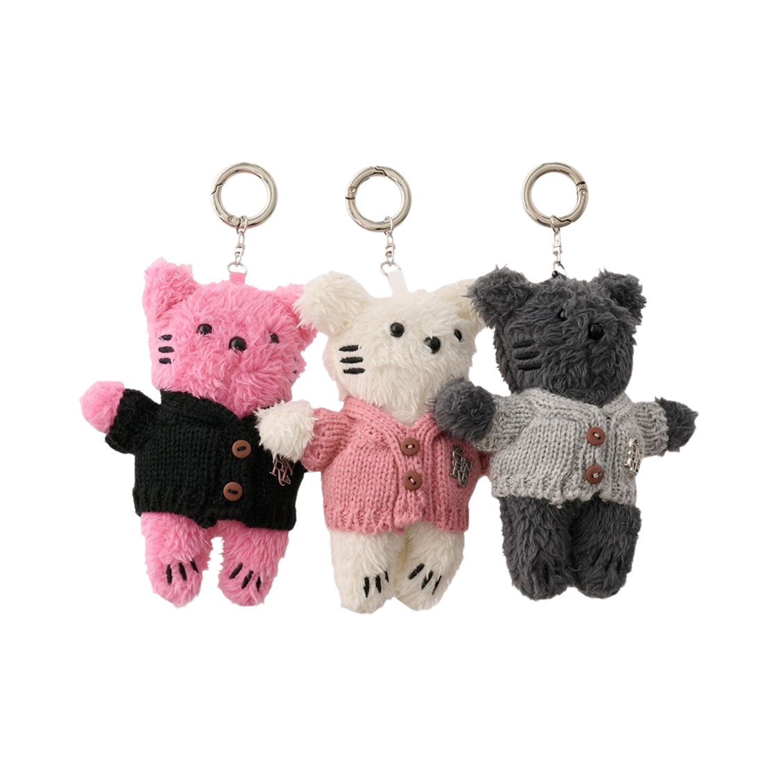 제너럴아이디어 유니섹스 데아 인형 키링 3컬러