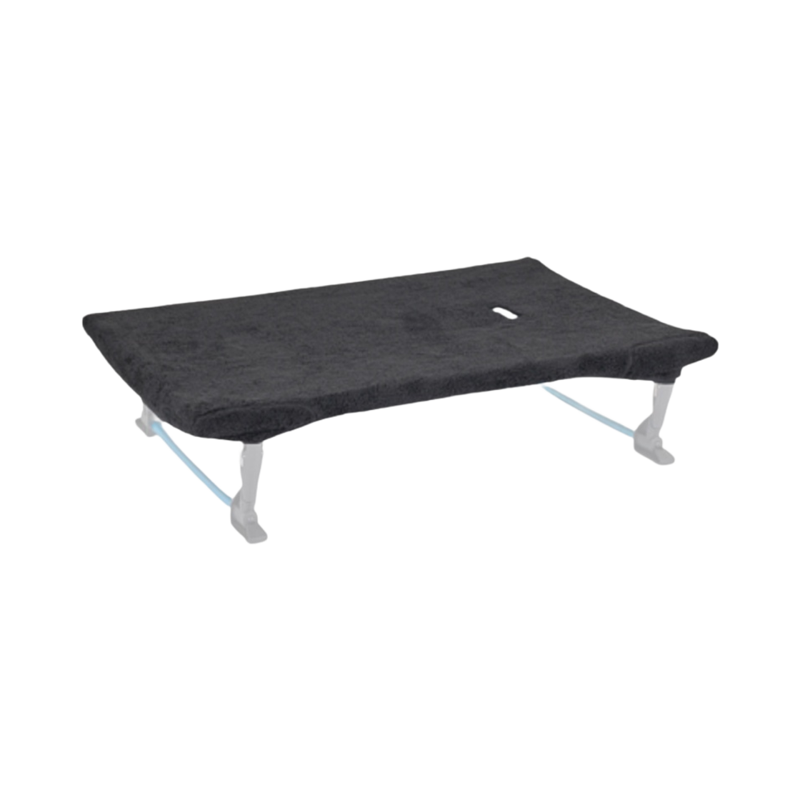 12486 Helinox Fleece Dog Cot Cover M Black (Without Frame)
