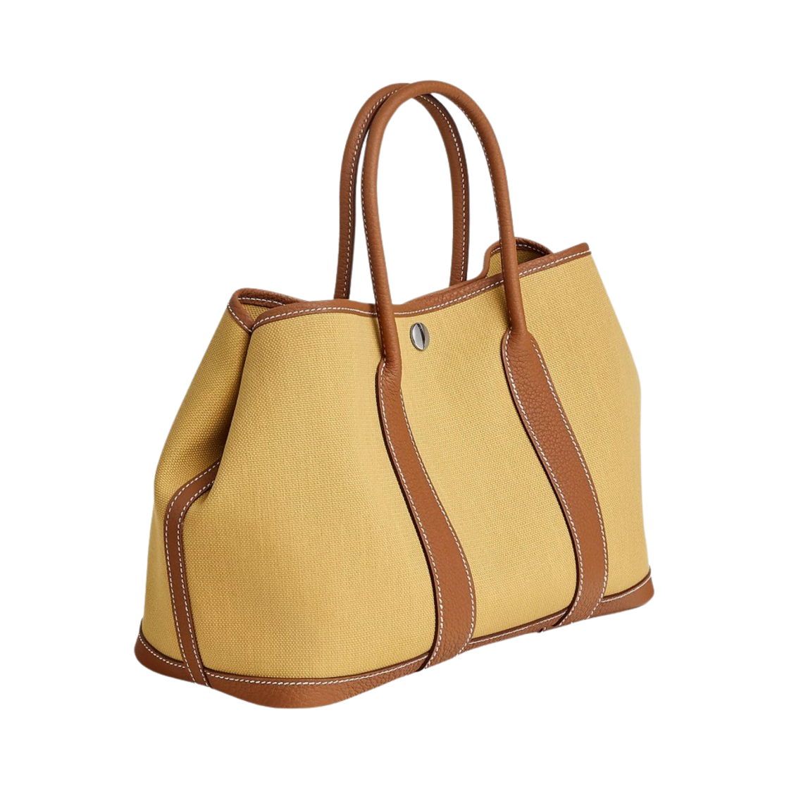 에르메스 가든 파티 30 백 캔버스 네곤다 & 팔라듐 하드웨어 진저 골드(Hermes Garden Party 30 Bag Canvas Negonda & Palladium Ginger Gold) - 2