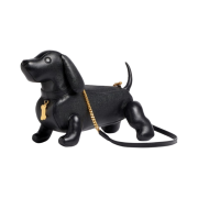 Thom Browne Pebbled Leather Mini Hector Bag Black