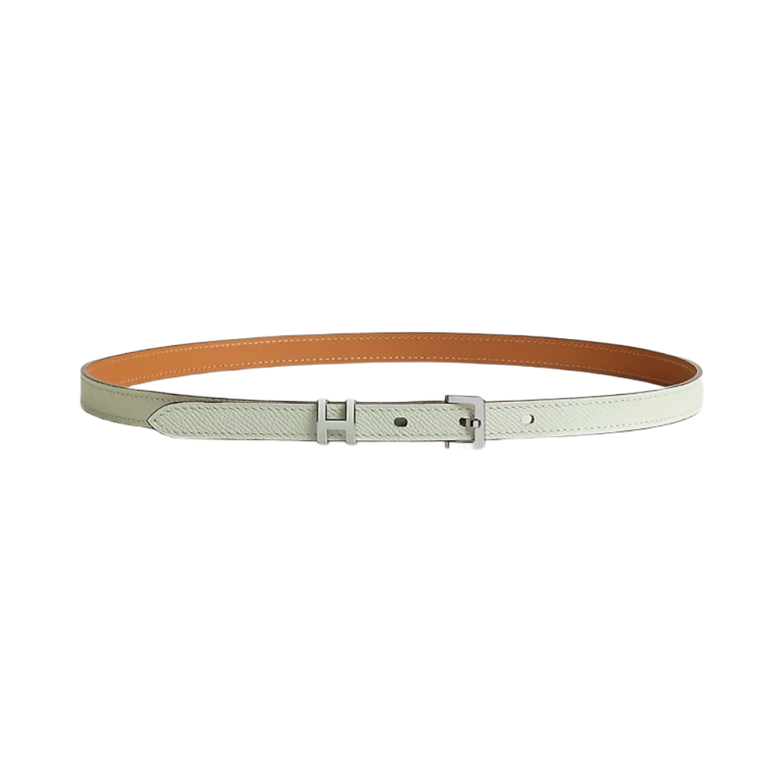 (W) 에르메스 팝아슈 15 벨트 & 로즈 골드 베르 피즈((W) Hermes Pop H 15 Belt & Rose Gold Vert Fizz) - 1