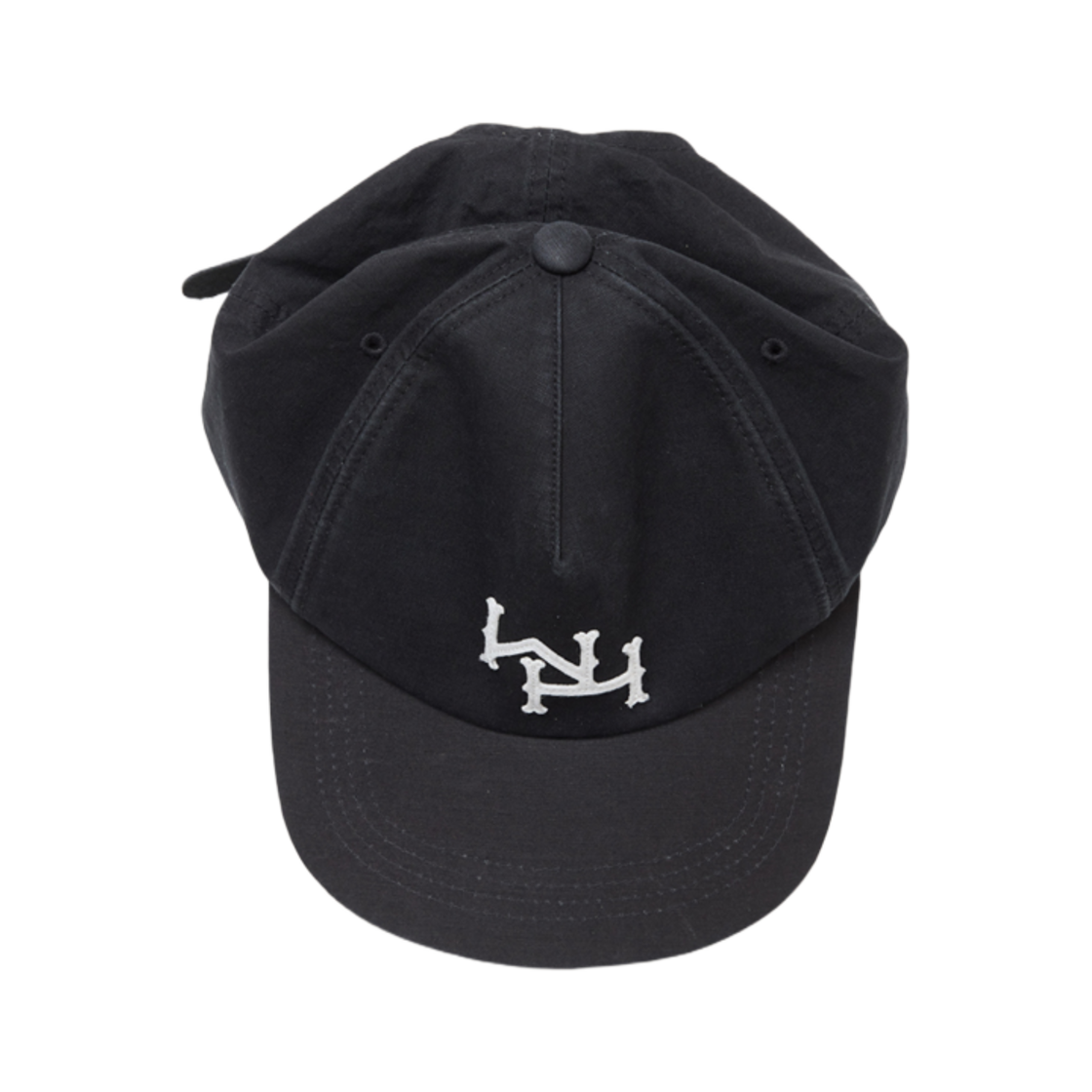 해칭룸 x 월스와일 무브먼트 W&H 캡 워시드 블랙(Hatchingroom x Worthwhile Movement W&H Cap Washed Black) - 1