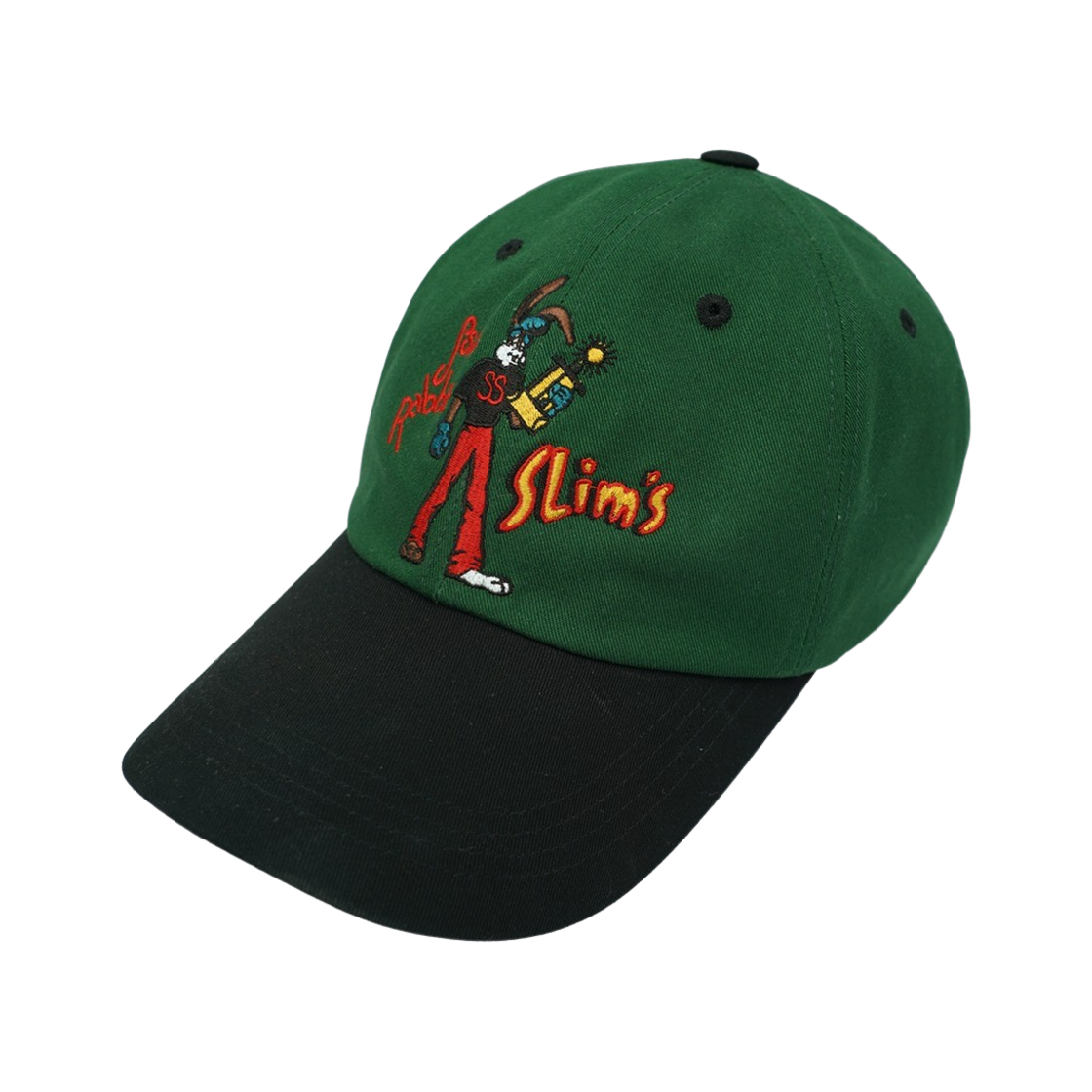 풀오브썬 썬 래빗 슬림스 캡 그린 블랙