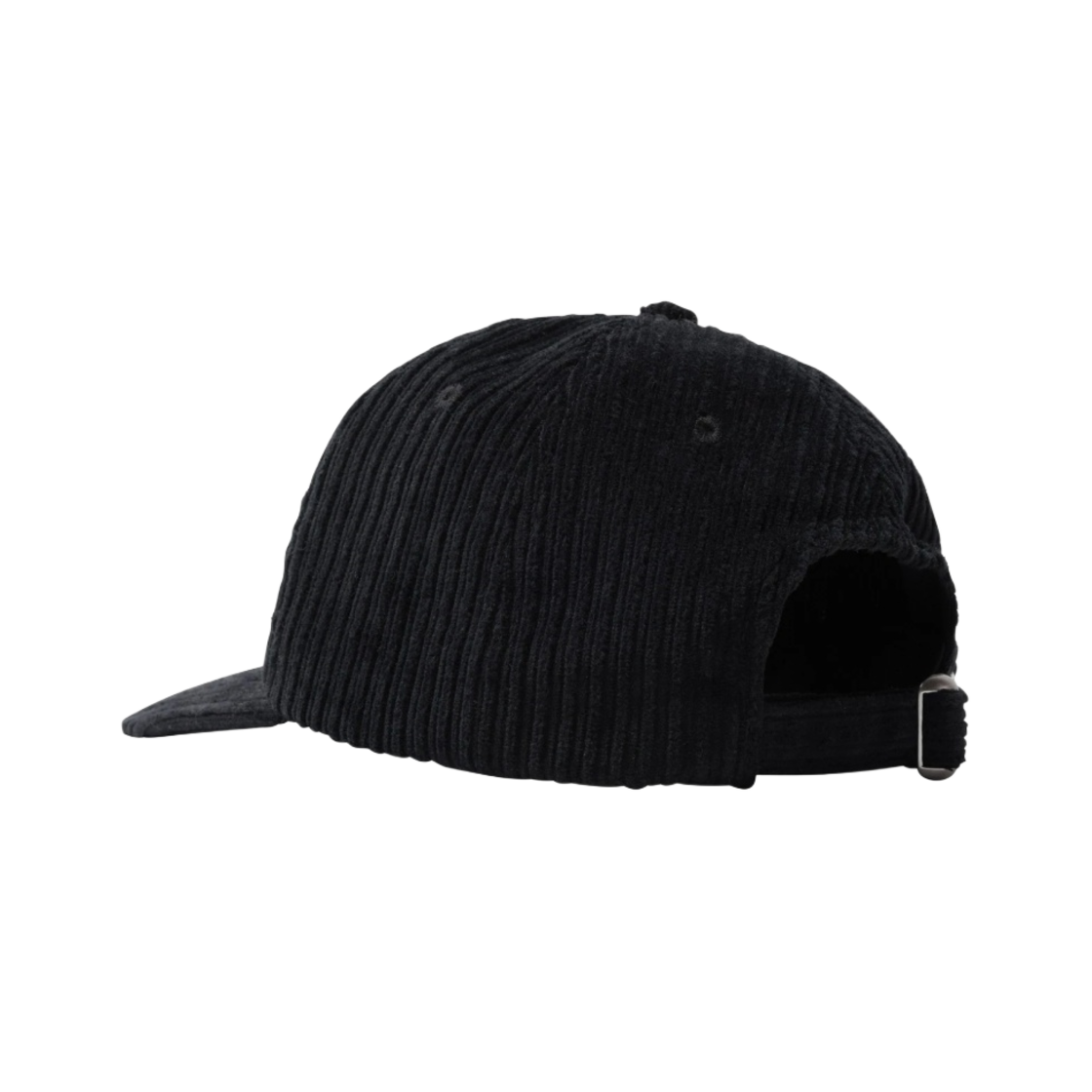 스투시 코듀로이 빅 로고 로우 프로 캡 블랙(Stussy Corduroy Big Logo Low Pro Cap Black) - 2