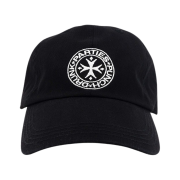 Punch Drunk Parties Circle Logo Cap Black