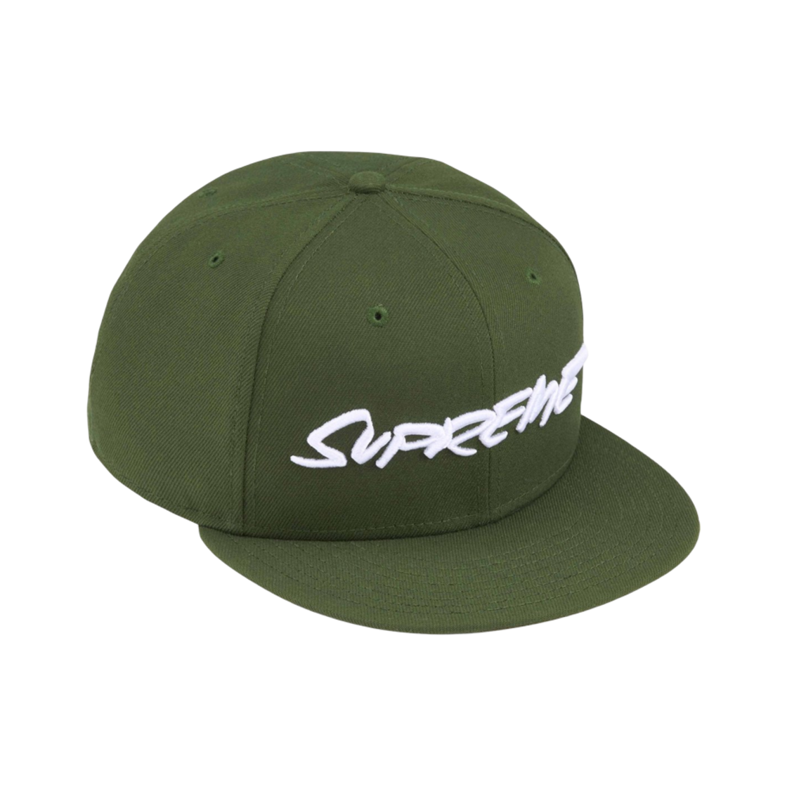 - Supreme x Futura x New Era Olive - 24SS