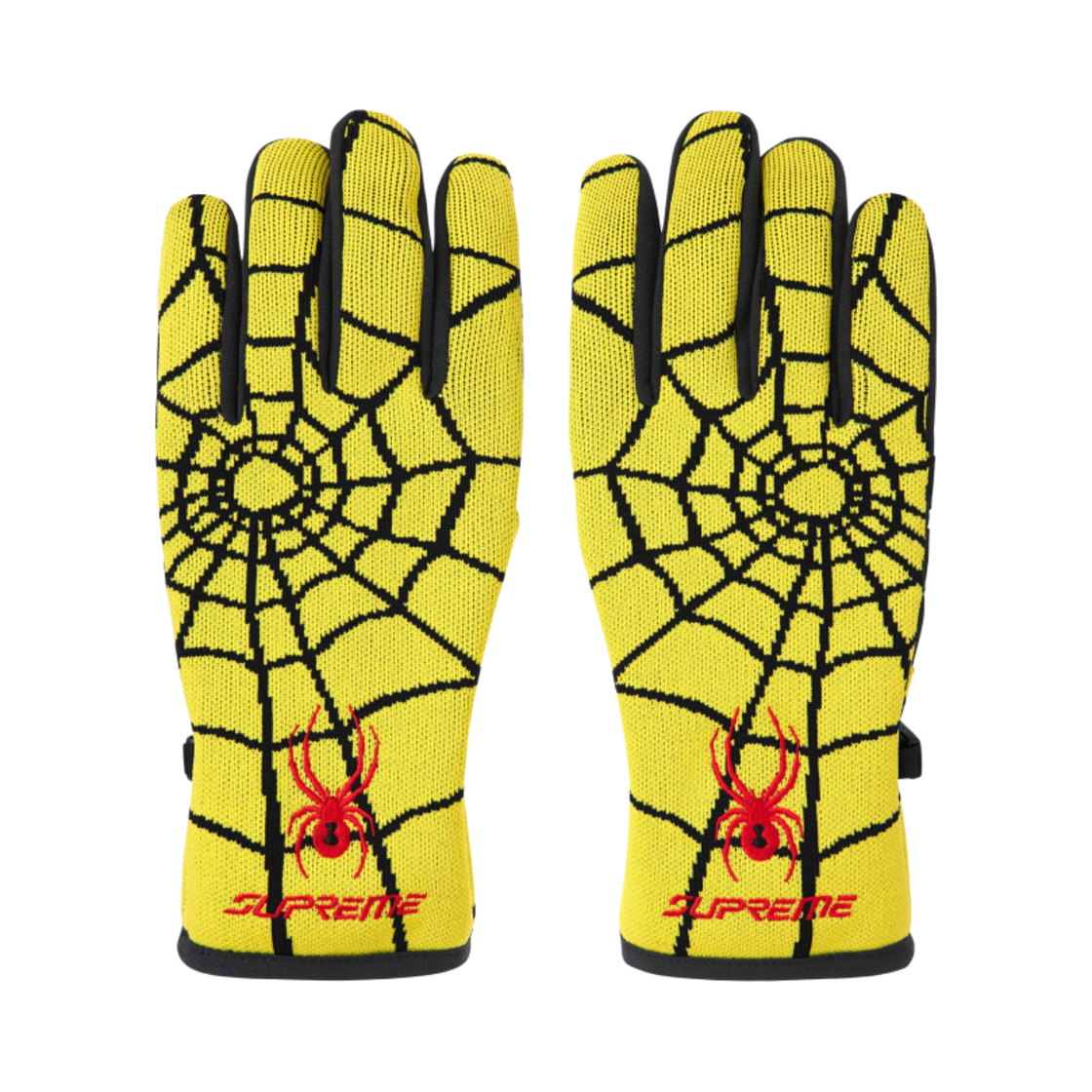 슈프림 x 스파이더 글러브 옐로우 - 24FW(Supreme x Spyder Gloves Yellow - 24FW) - 1