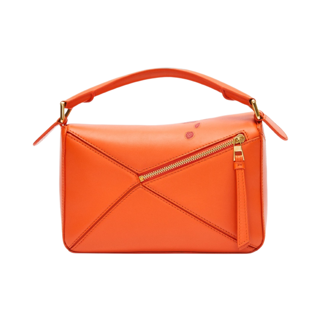 로에베 x 하울의 움직이는 성 캘시퍼 스몰 퍼즐백 사틴 카프스킨 오렌지(Loewe x Howl's Moving Castle Calcifer Small Puzzle Bag in Satin Calfskin Orange) - 4