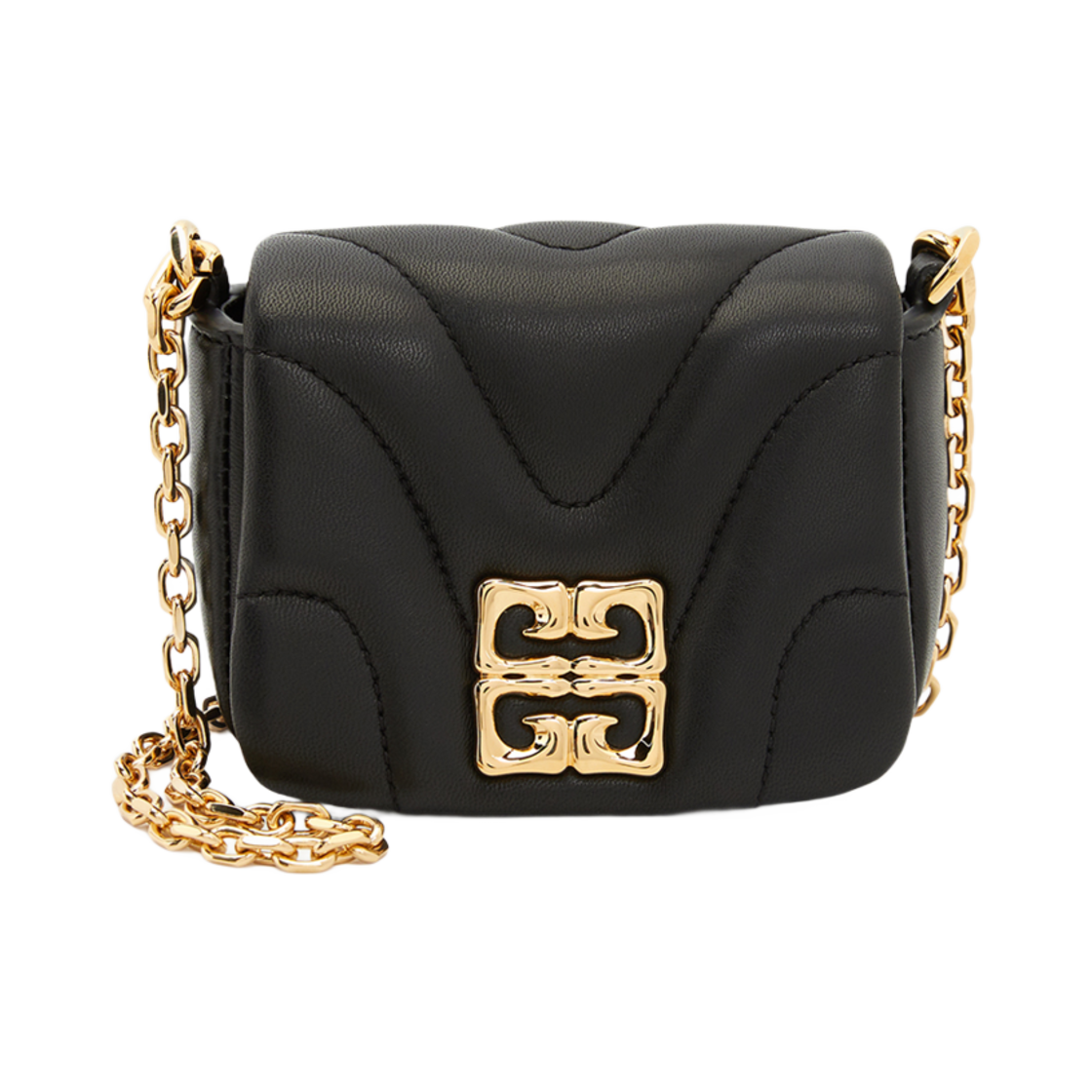 지방시 퀼티드 나파 레더 마이크로 4G 리퀴드백 블랙(Givenchy Micro 4G Liquid Bag in Quilted Nappa Leather Black)