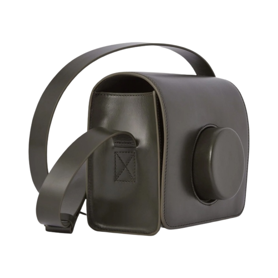 르메르 카메라백 베지터블 탠 레더 퓨터 그린(Lemaire Camera Bag Vegetable-Tanned Leather Pewter Green) - 2