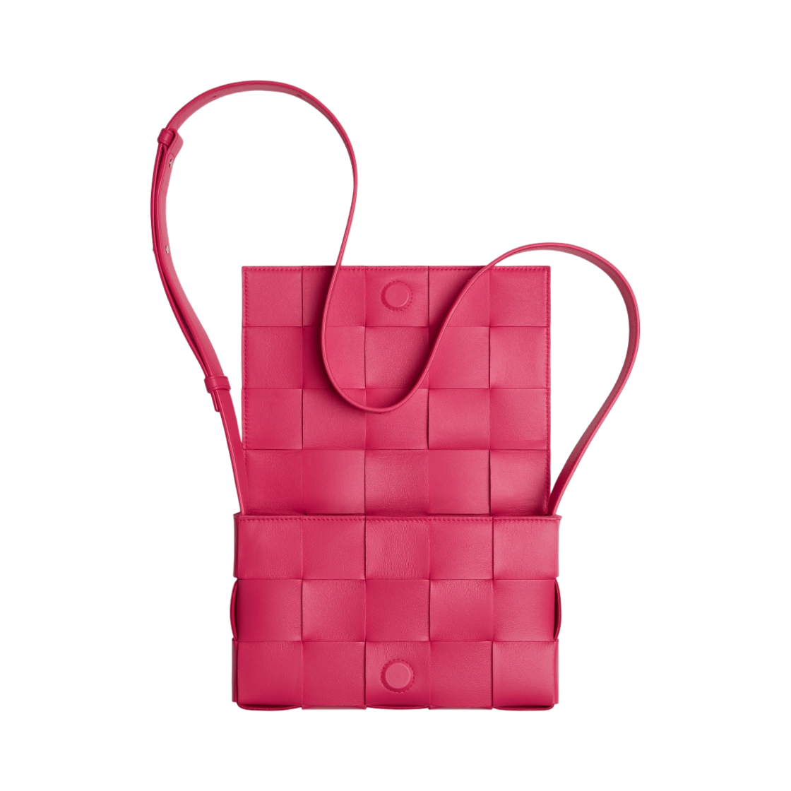 보테가 베네타 램스킨 레더 카세트백 크랜베리(Bottega Veneta Lambskin Leather Cassette Cranberry) - 3
