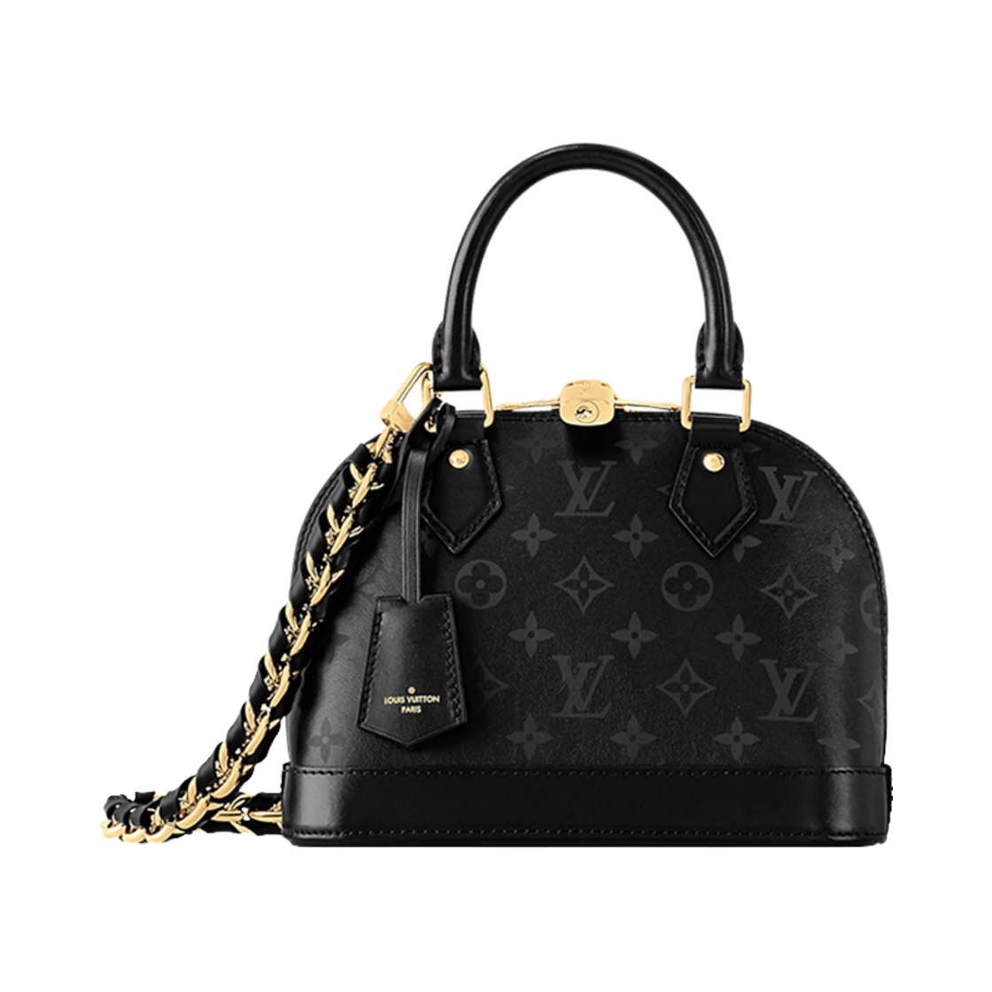 M12289 Louis Vuitton Alma BB Other Leathers Black - 대표 이미지 #1