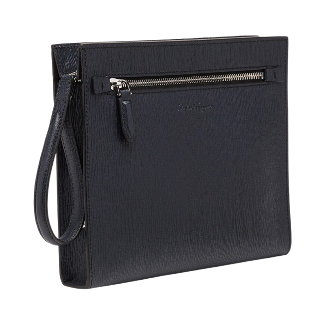 페라가모 리바이벌 도큐먼트 홀더 딥 오션(Ferragamo Revival Document Holder Deep Ocean) - 2