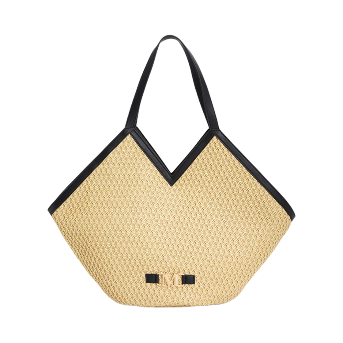 LUIGIBEACH-001 Max Mara Tote Bag Beige