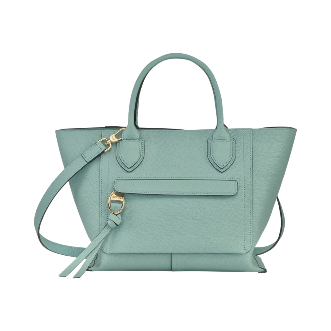 롱샴 메일박스 미디움 핸드백 라군(Longchamp Mailbox Medium Handbag Lagoon) - 1
