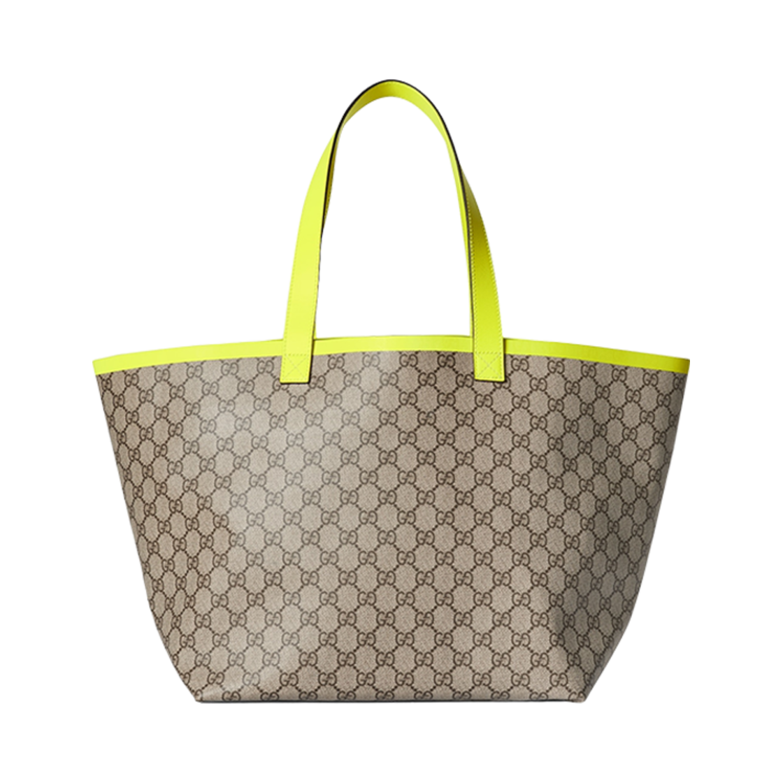 792529-FADJX-9769 Gucci Totissima Medium Tote Bag Beige Ebony