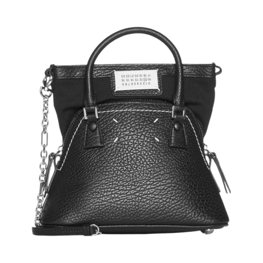 S56WG0081P4455T8013 Maison Margiela 5AC Micro Bag Black